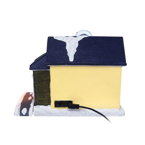 Top Treasures Christmas Village Donut Shop Pre-lit Musical Frgurine NIB - Picture 4 of 5